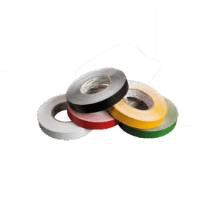 Cinta antideslizante no abrasiva. Goma