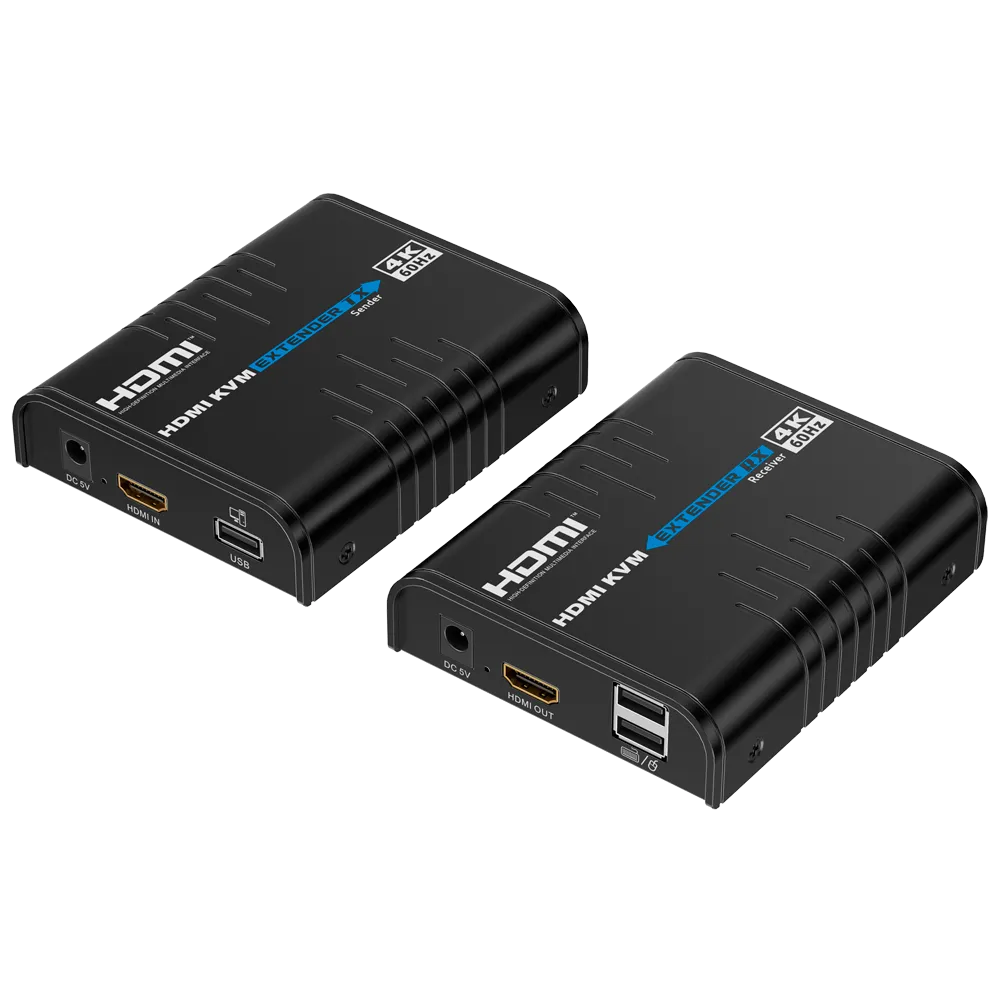 Extensor HDMI KVM 4K 120m Lenkeng HDMI-EXT-PRO-4K60-KVM
