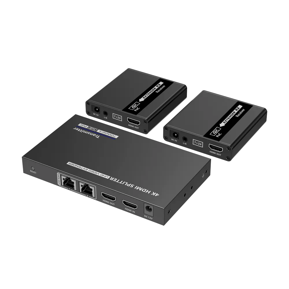 Splitter HDMI 1:2 4K 30Hz Cat6 HDMI-SPL-1x2-4K30-CAT6