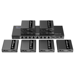 Splitter HDMI - 1:8 - 4K 30Hz - HDMI-SPL-1x8-4K30-CAT6