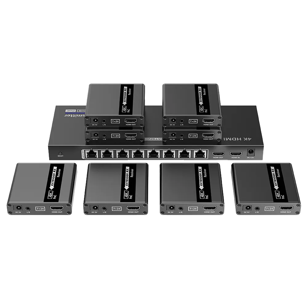 Splitter HDMI 1:8 4K 30Hz CAT6 HDMI-SPL-1x8-4K30-CAT6
