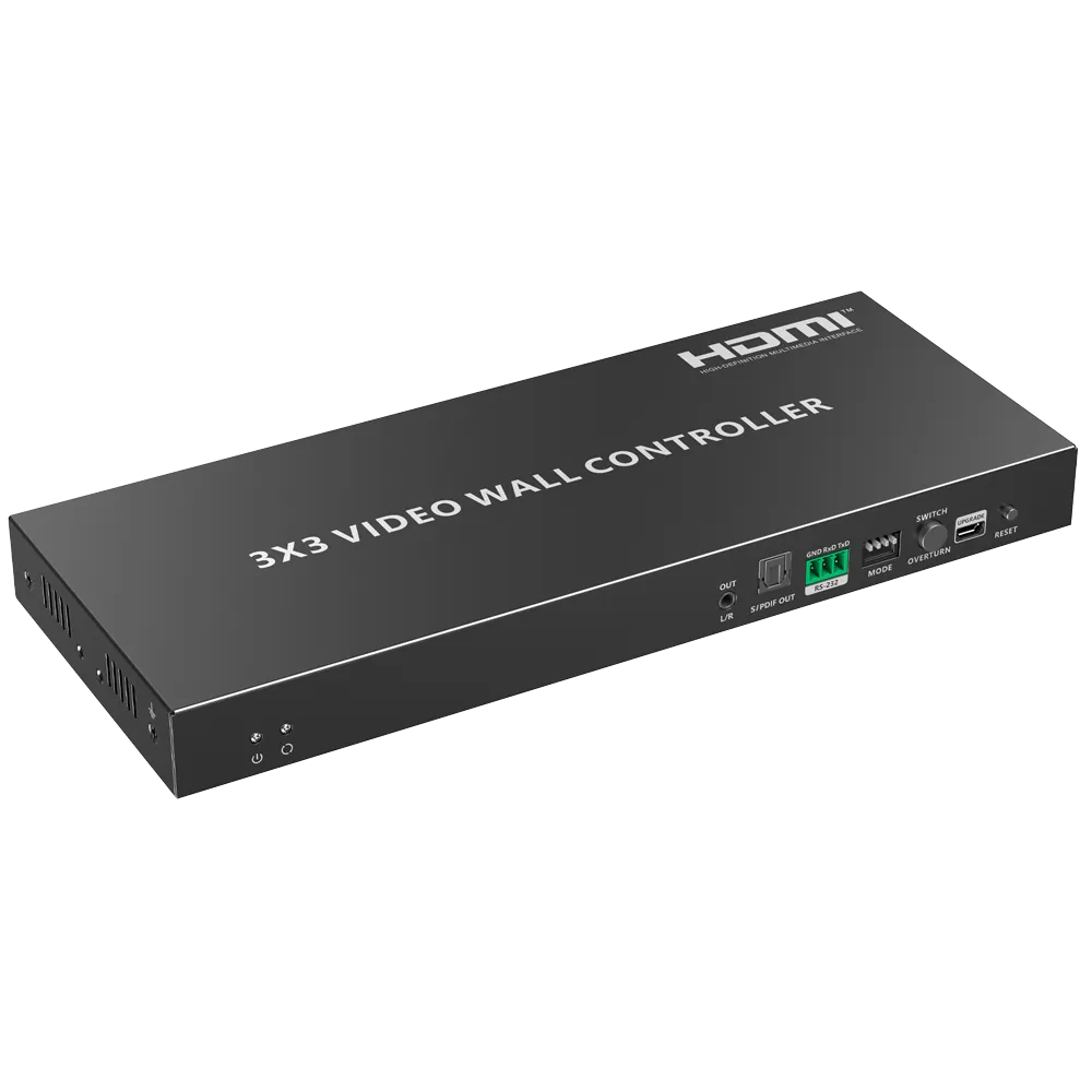 Controlador Videowall HDMI 3x3 4K Lenkeng HDMI-VW-9-4K