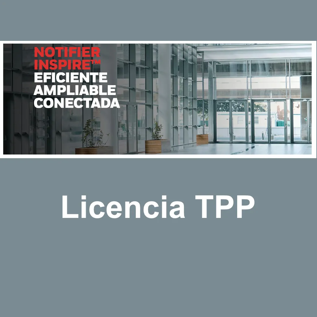 Licencia Inspire TPP HOP-935-100 RS485+LTE NOTIFIER