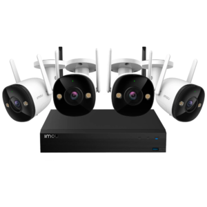 Imou IMOU-KIT/NVR1104HS-W-S2-CE-1T/4-F22FEP-0280B Kit CCTV – WiFi · NVR 4 canales · 4 cámaras · Bullet · 2MP · 1TB