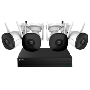 Imou IMOU-KIT/NVR1104HS-W-S2-CE-1T/4-F22P-0280B Kit CCTV – WiFi · NVR 4 canales · 4 cámaras · Bullet · 2MP · 1TB