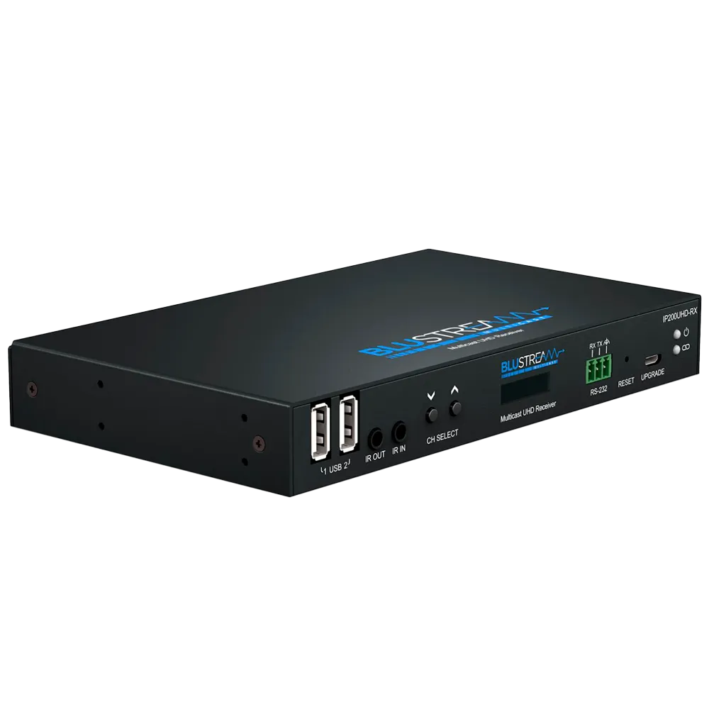 Receptor IP HDMI 4K IP200UHD-RX Blustream Multicast
