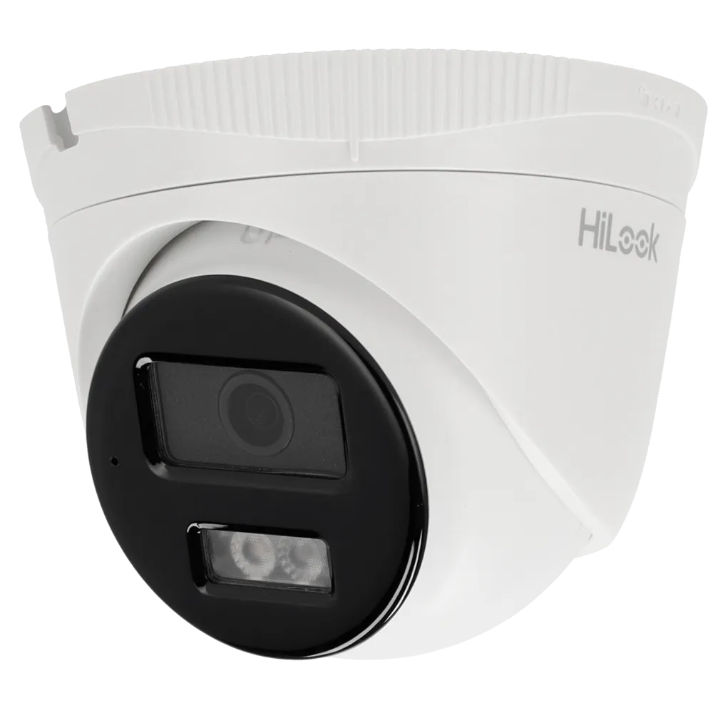 HiLook IPC-T240HA-LU Cámara IP Turret 4MP 2.8mm IR 30m