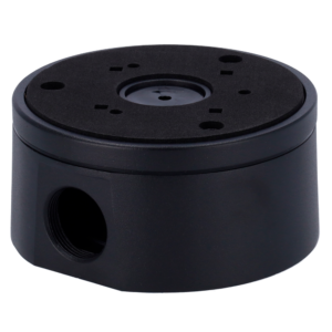 JBOX-118-BLACK Caja de conexiones – Domo · Exterior · Aluminio