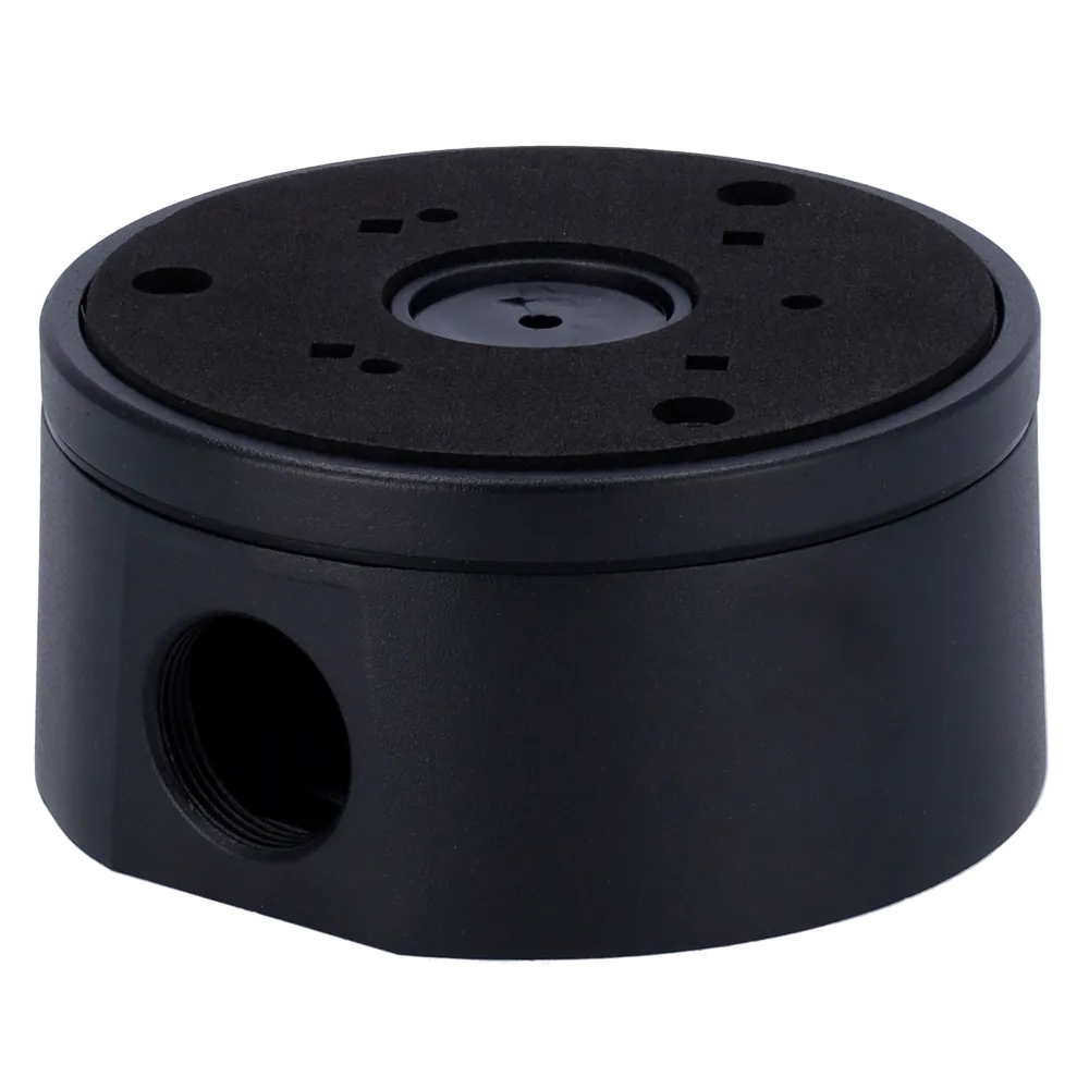 JBOX-118-BLACK Caja Conexiones Domo Exterior Aluminio