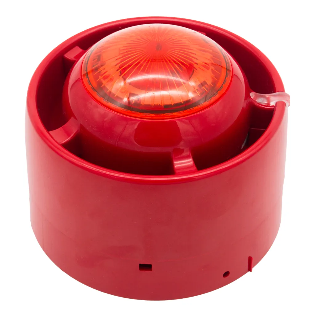Sirena Flash Direccionable Techo Rojo KE-AS3111R Kidde