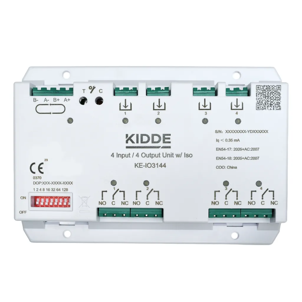 Kidde KE-IO3144 Accesorio LAN Sistemas Detección Incendios