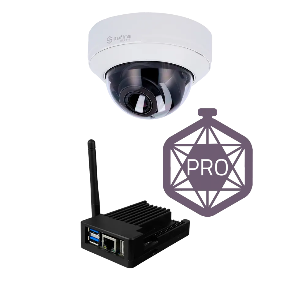 KIT-PEOPLECOUNT-SF-PRO Safire Control Aforo Profesional