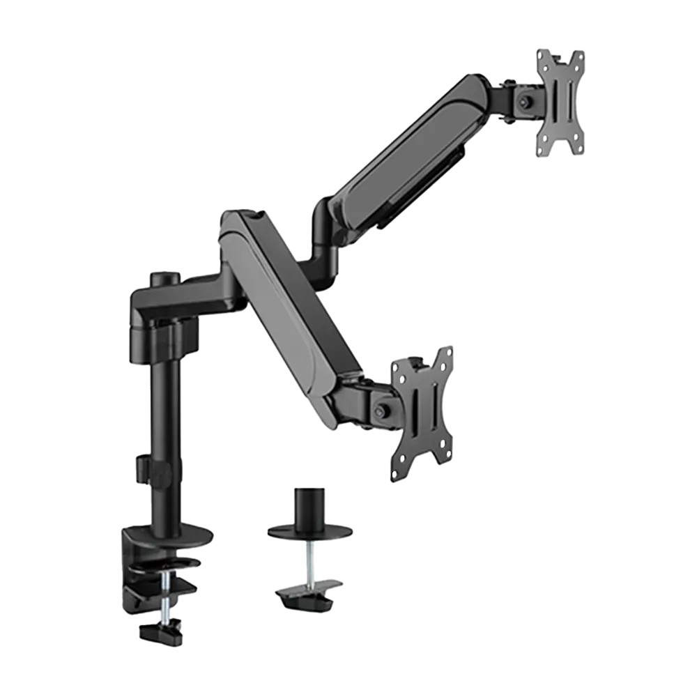 Soporte Brazo Monitor Doble Gas Spring LDT48-C024 9kg