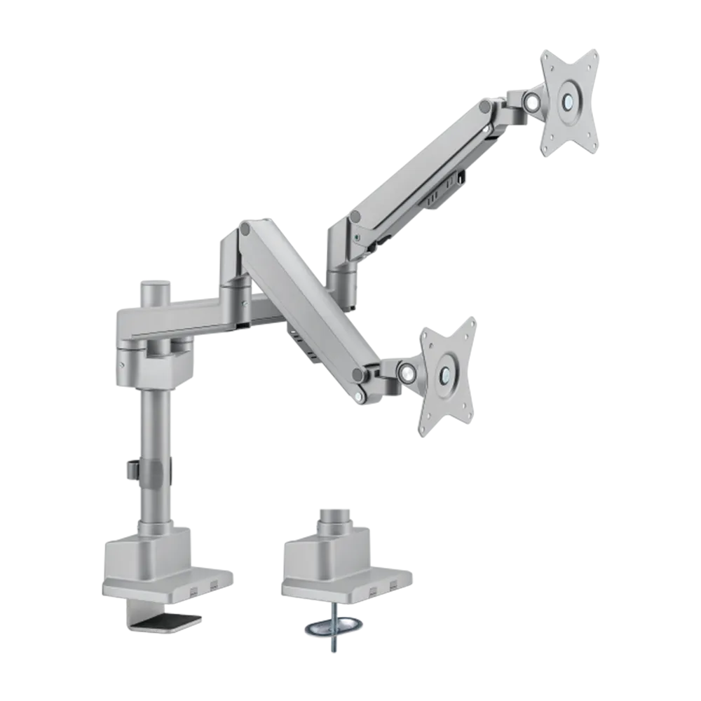 Soporte Monitor LDT62-C024P-GREY hasta 9kg Gris