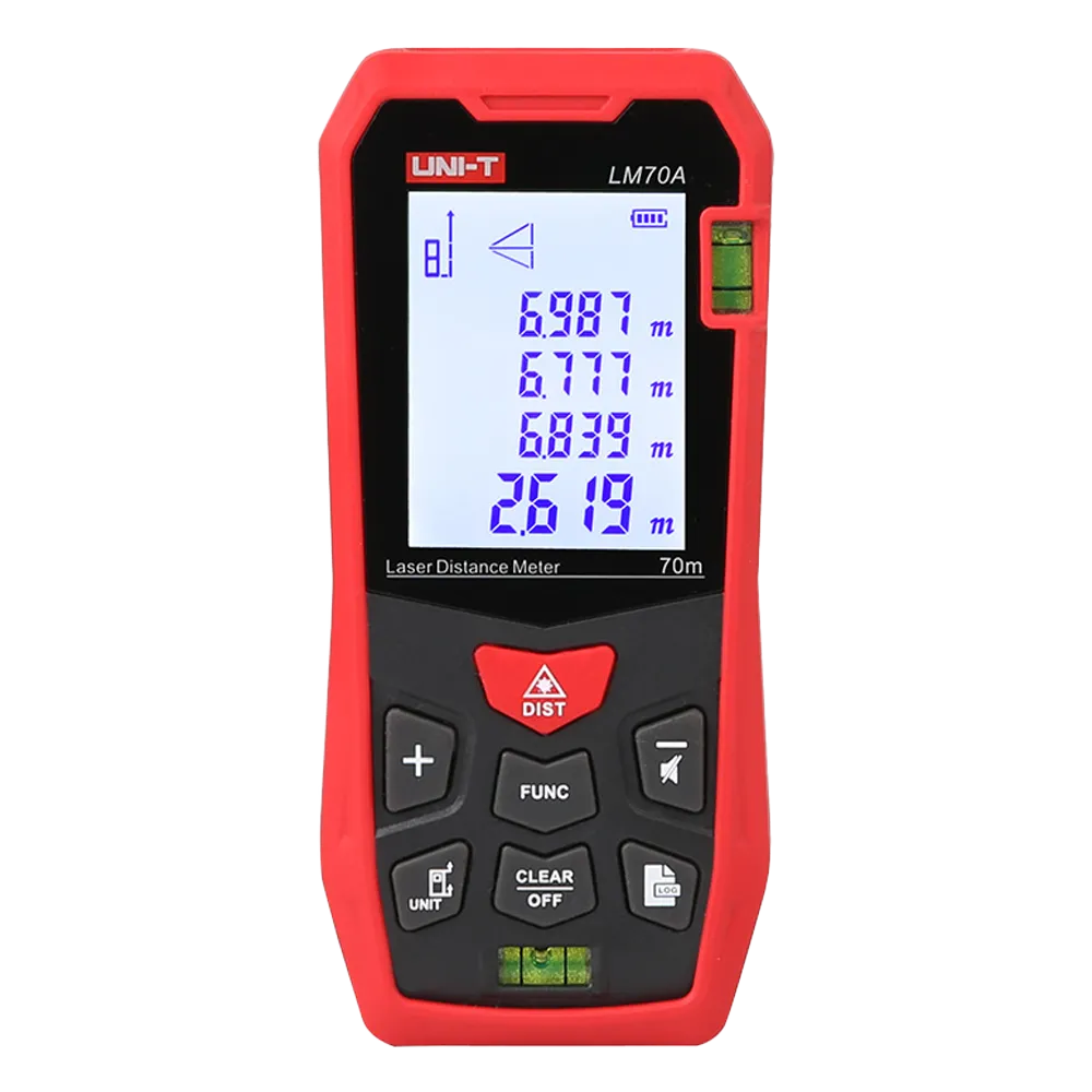 Medidor Láser UNI-T LM70A - Alcance 70m Profesional