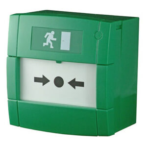 NOTIFIER - M3A-G000SG-K013-13 - Pulsador de alarma Convencional superficie verde