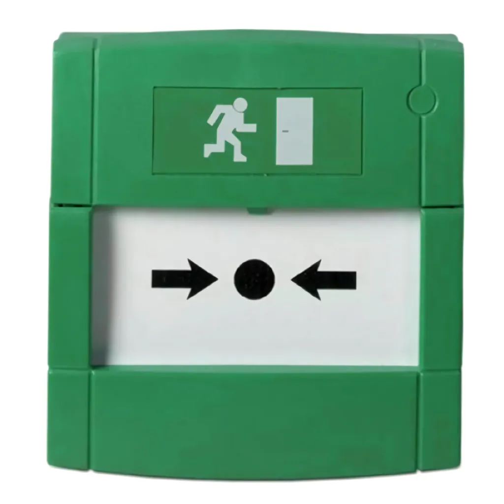 Pulsador Alarma NOTIFIER M4A-G000SF-K013-13 Verde Interior