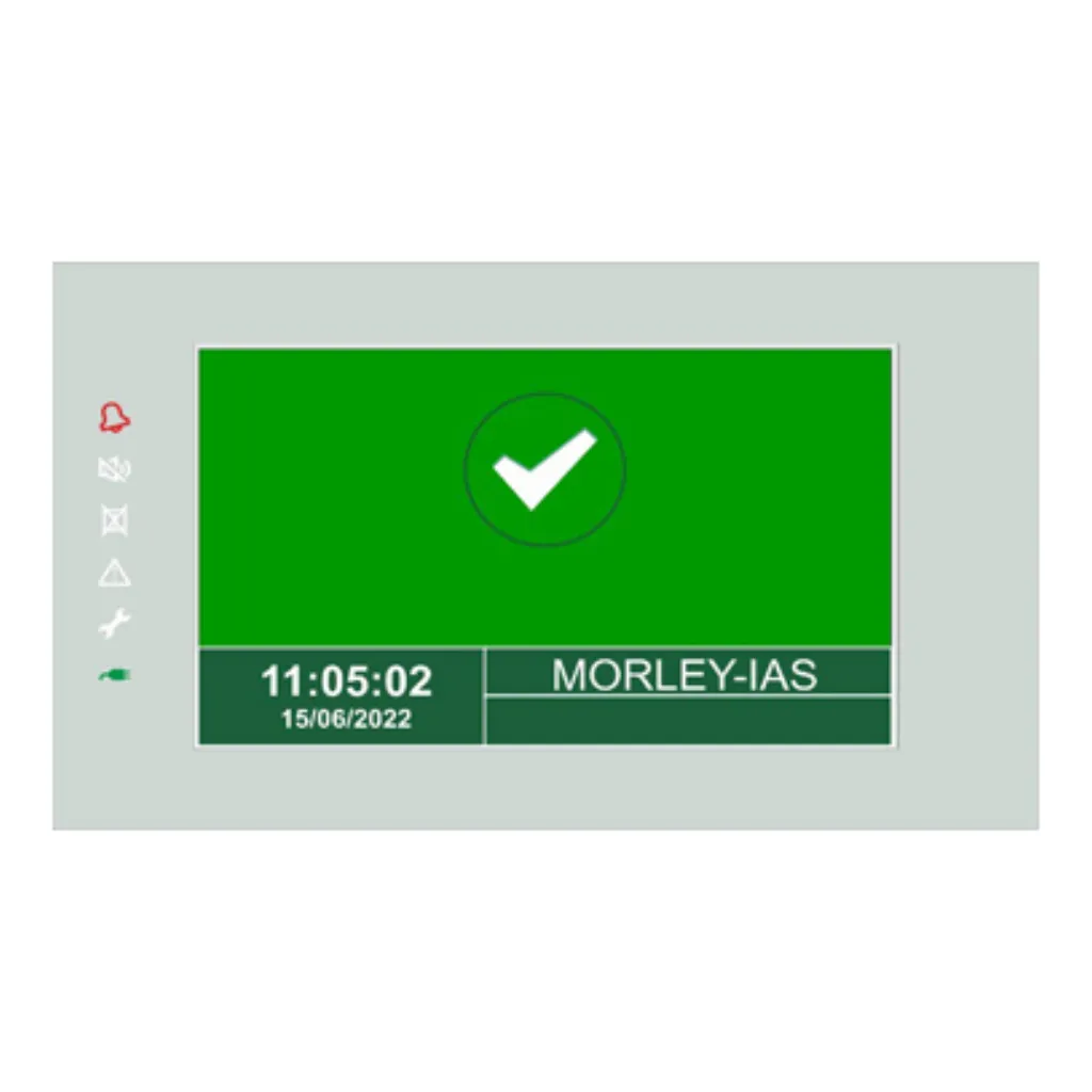 Repetidor Panel Control 7" MA-LCD7 MAX Incendios