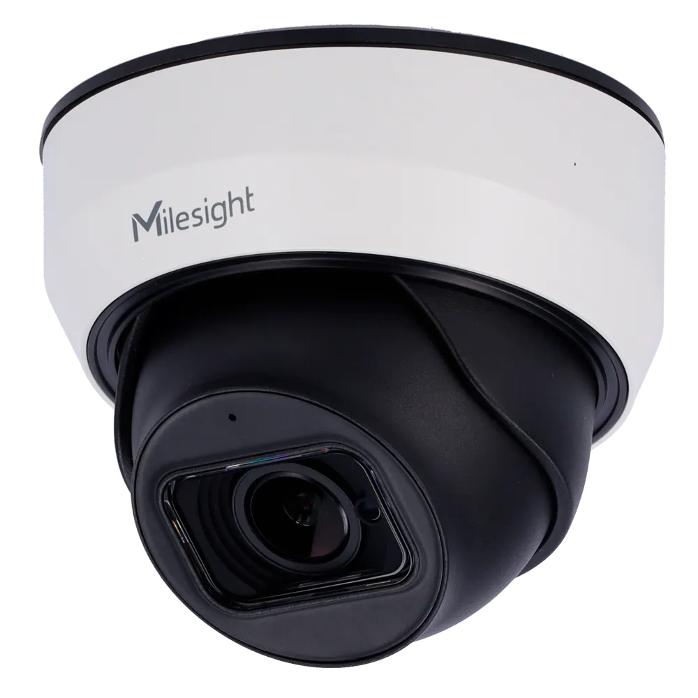 Milesight MS-C2975-RFPD Cámara Domo IP 2MP Exterior IR PoE
