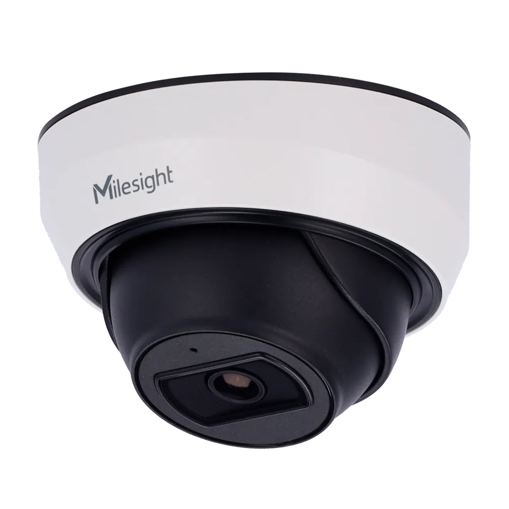 Milesight MS-C5375-PD Cámara Mini Domo IP 5MP Exterior PoE
