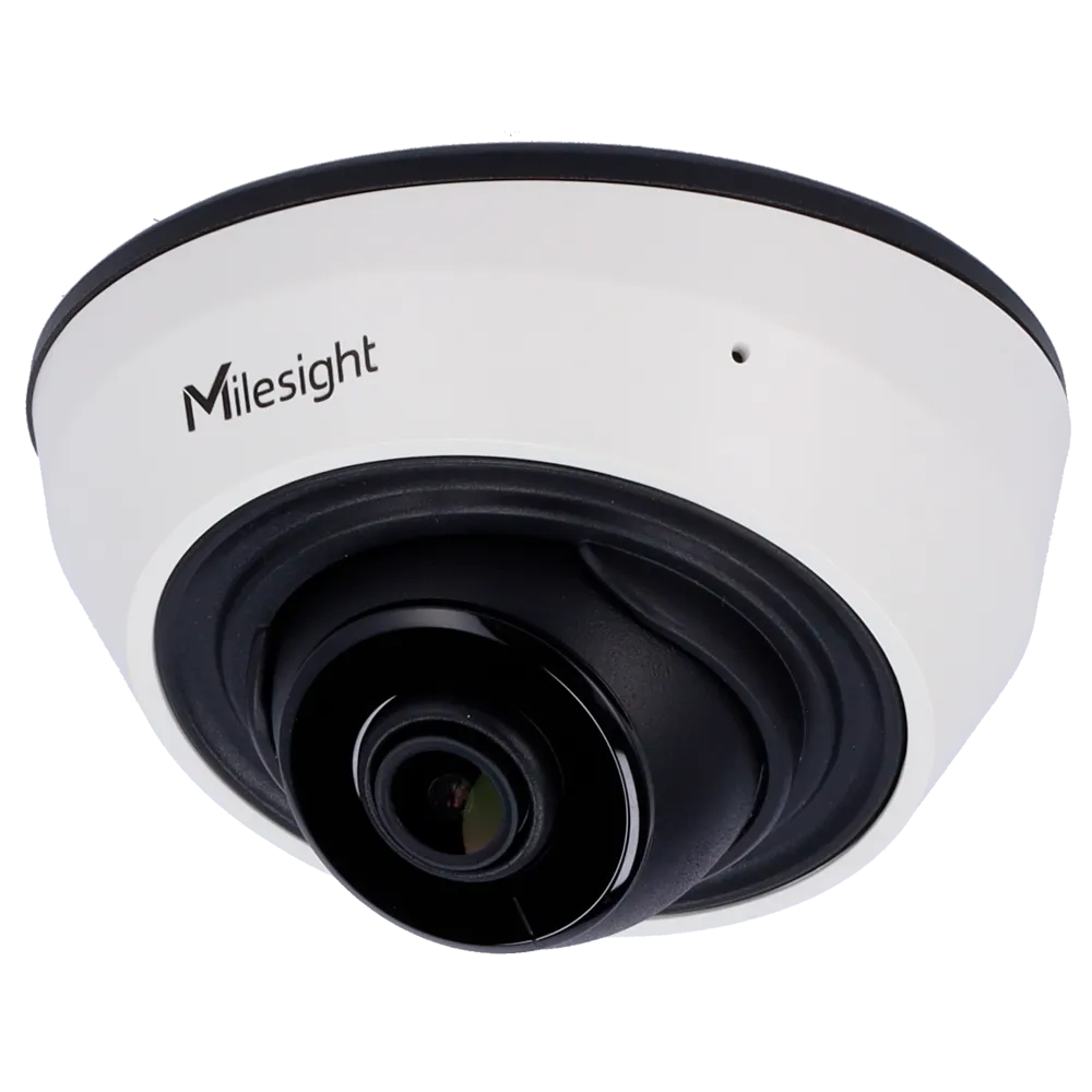 Milesight MS-C5383-PD Cámara Mini Domo IP 5MP Exterior IR PoE