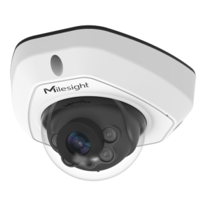 Milesight MS-C8173-PD Cámara Mini domo – IP · 8MP · Exterior · IR · PoE