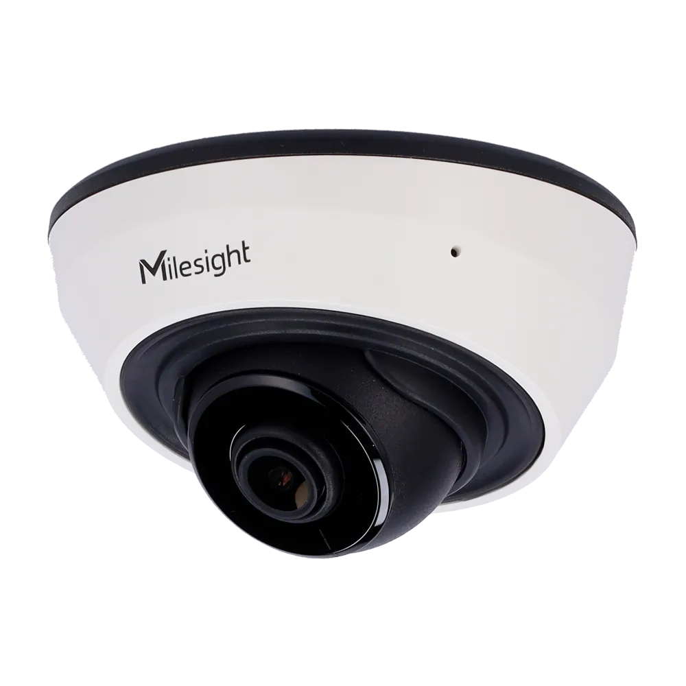 Milesight MS-C8183-PD Cámara Domo IP 8MP IR PoE con IA