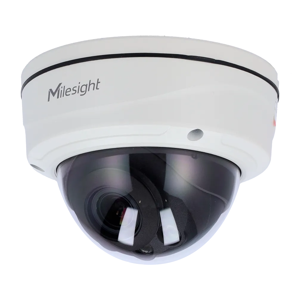 Milesight MS-C8272-FPE Cámara Domo IP Exterior IR PoE