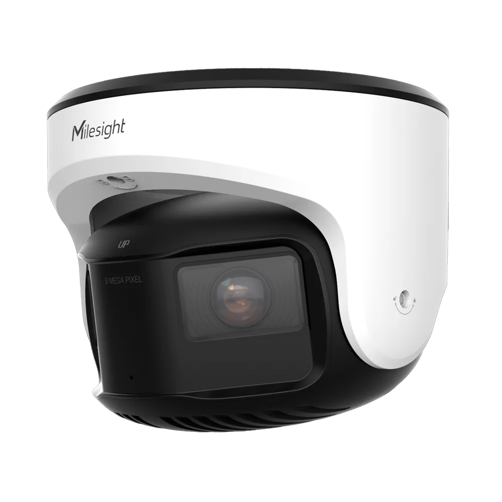 Milesight MS-C8477-PC Cámara Domo IP 8MP Exterior IR PoE