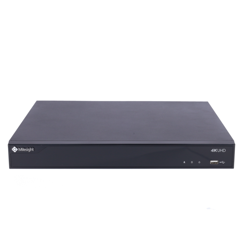 Milesight MS-N5008-NE NVR – 8ch · 2 HDD · 4K · H.265+