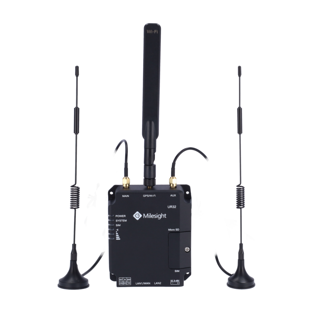 Milesight – MS-UR32-L04EU-W-485 – Router 4G Cat 4 (Wi‑Fi, RS485)