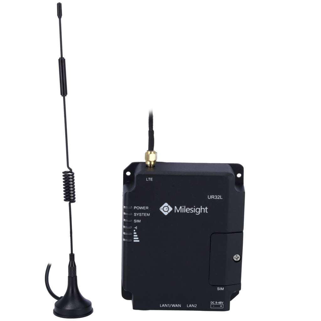 Milesight – MS-UR32L-L04EU-P – Router 4G Cat 4 (PoE)