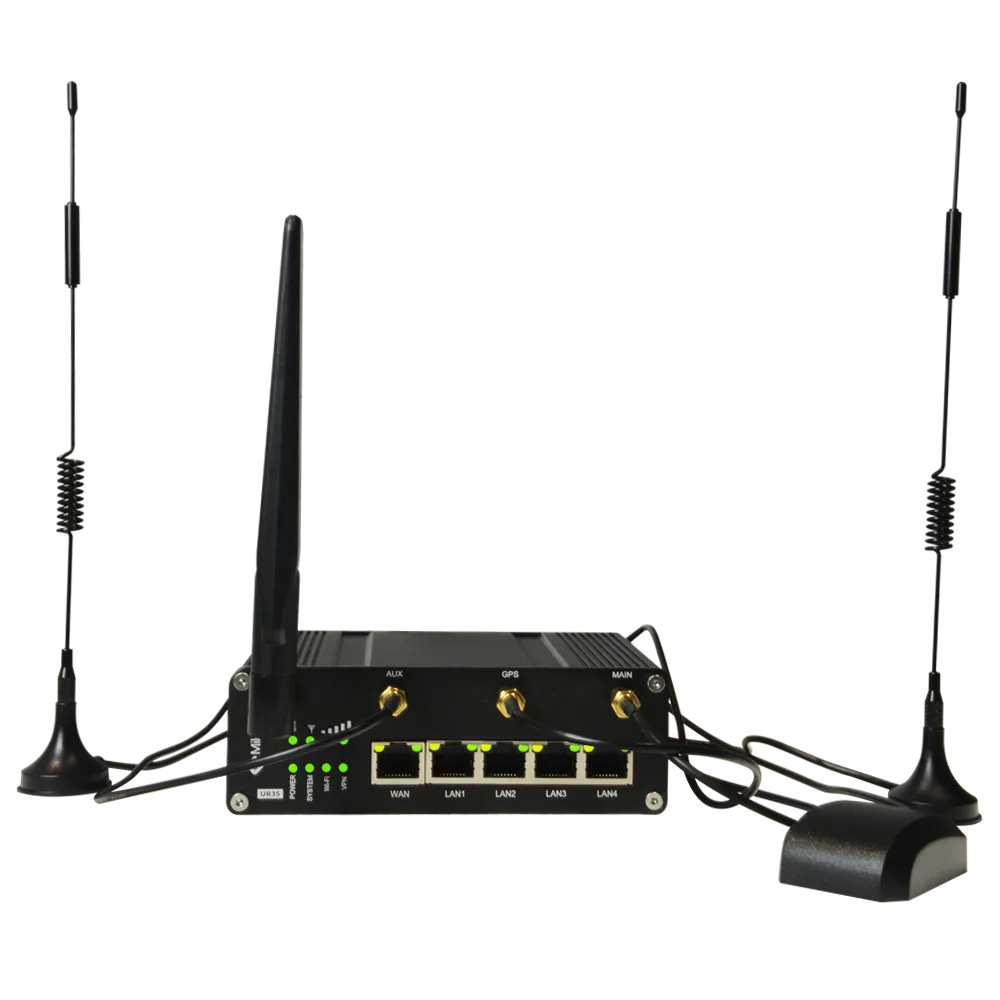Router Industrial 4G Milesight MS-UR35-L04EU-G-P-W Cat 4