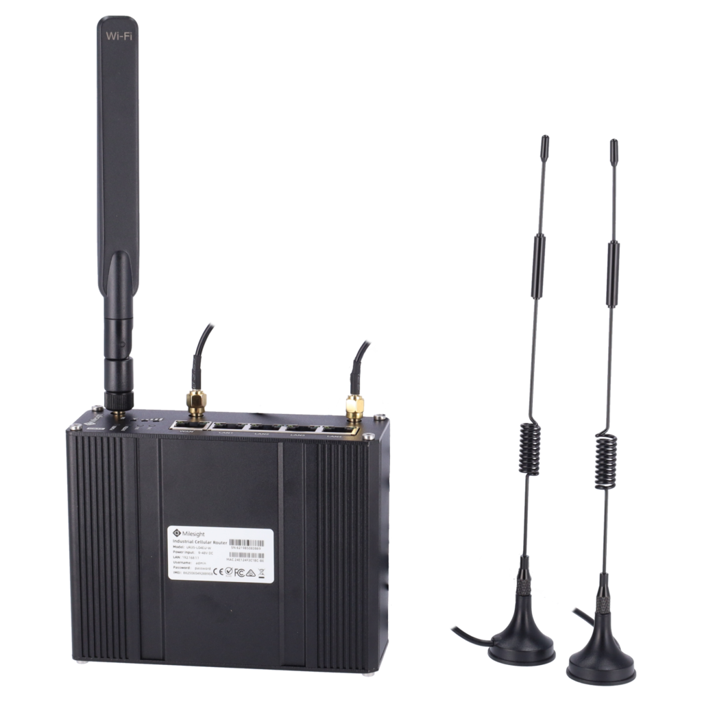 Milesight – MS-UR35-L04EU-W – Router 4G Cat 4 (Wi‑Fi 5, RS485)