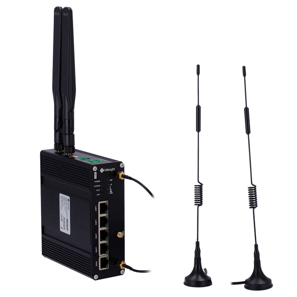 Router 4G Milesight MS-UR75-L04EU-G-P-W Cat 4 WiFi PoE