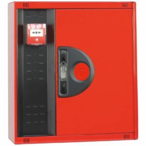 Armario Extintor + Pulsador de alarma. MTL20