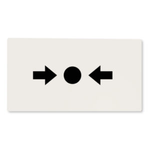 KIDDE - N-MC-FE - Pulsador de alarma Analógico serie DM3000 rotura de cristal