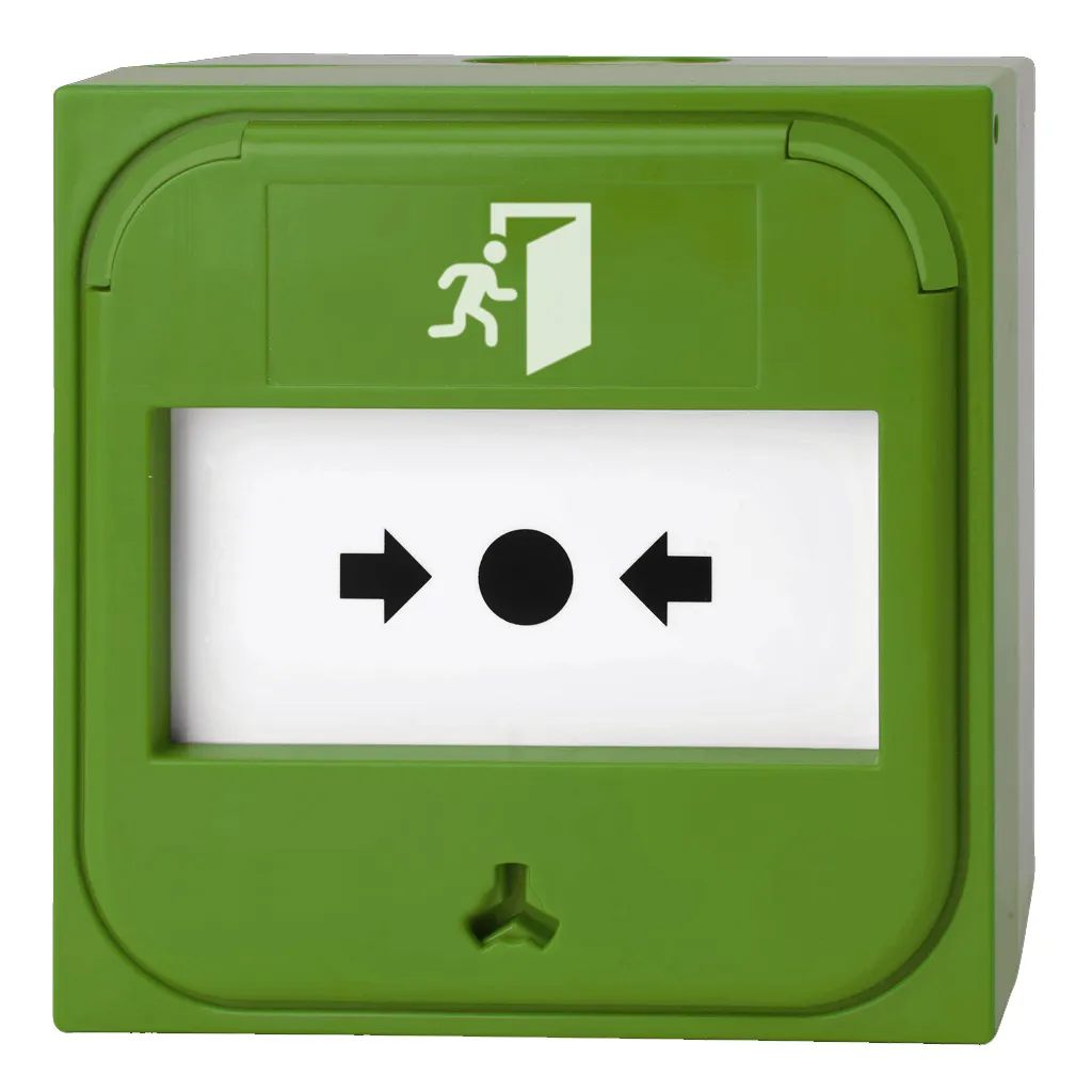 Llave Verde KIDDE NC-MC-0-G para Pulsadores de Alarma