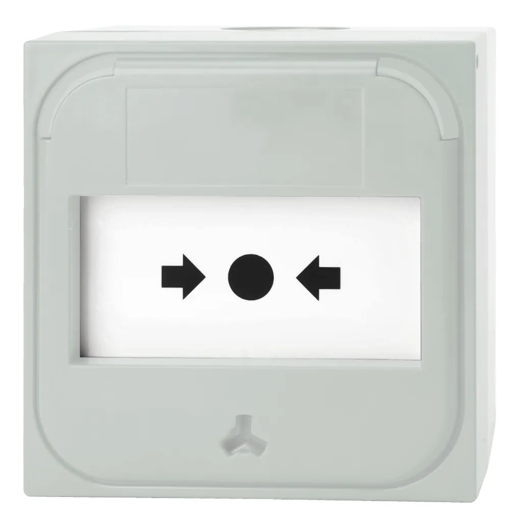 KIDDE NC-MC-0-W Pulsador Manual Convencional Blanco 0Ω
