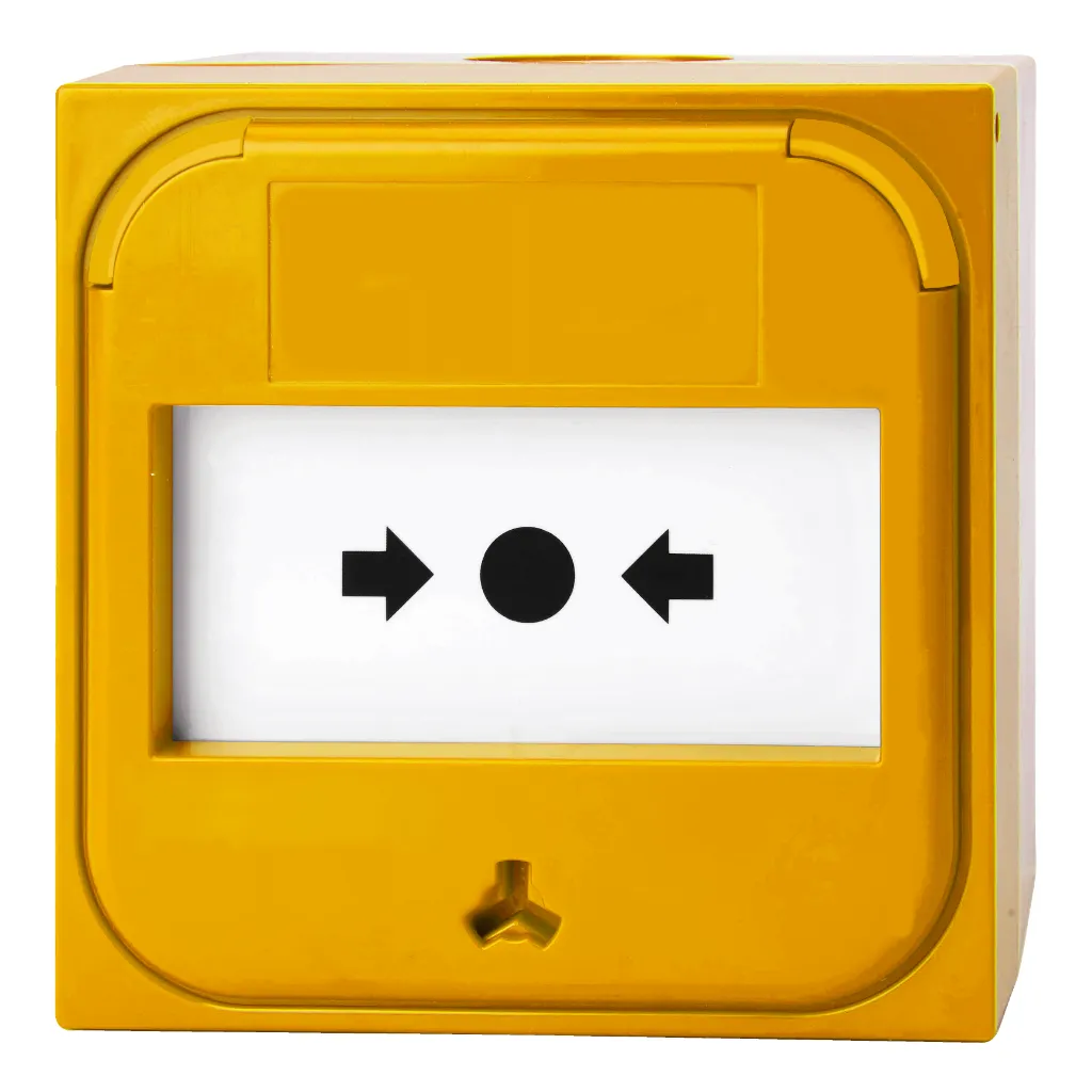 KIDDE NC-MC-0-Y Pulsador Manual Alarma Amarillo 0Ω