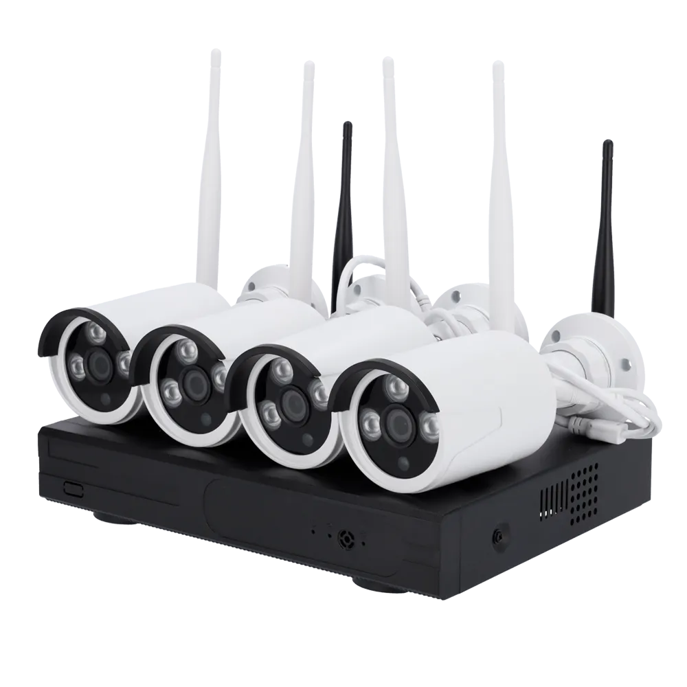 Kit Videovigilancia WiFi Nivian NV-KIT430W-4CAM 4 Cámaras