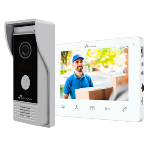 Kit Videoportero 2 Hilos Nivian NV-VIDEOINTERCOM-2BASIC