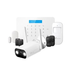 Nivian - NVS-A6WG-B2 - Kit profesional WiFi + GSM/4G con teclado con sirena 1 contacto 2 mando app
