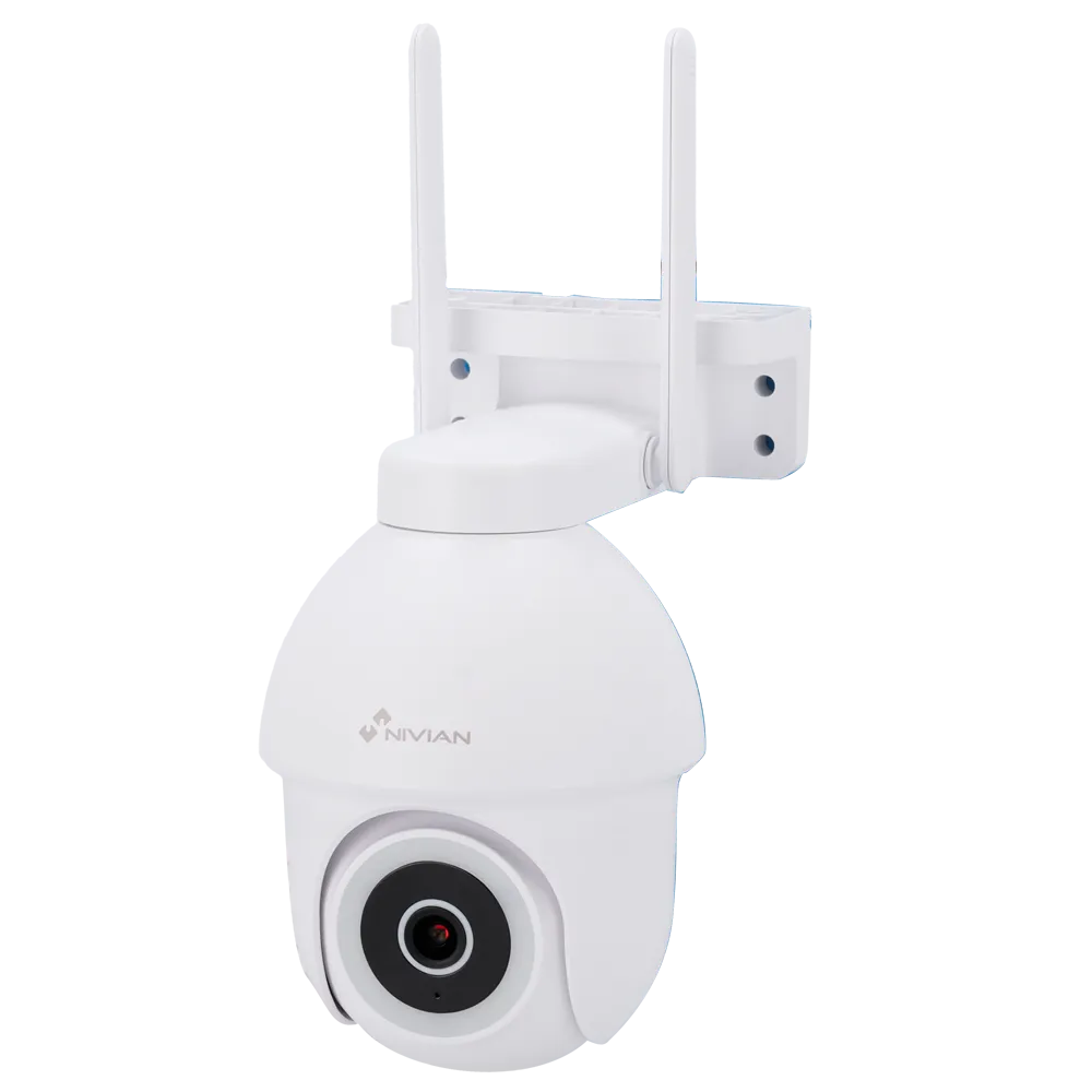 Cámara WiFi Exterior 4MP Nivian NVS-IPC-0S3-COLOR Visión Color Nocturna