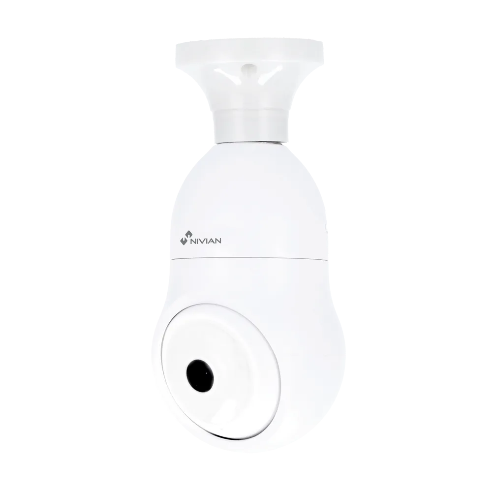 Cámara Bombilla WiFi NVS-IPC-BULB1 3MP Exterior E27 Nivian