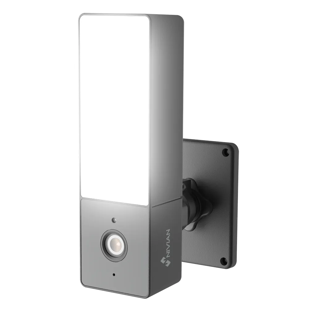 Nivian NVS-IPC-L1 Cámara 1080p WiFi Exterior con Foco LED