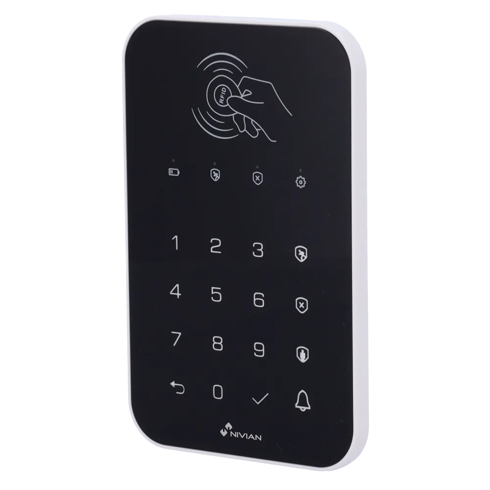 Teclado RFID Inalámbrico NVS-KEYPAD Nivian Smart 433MHz