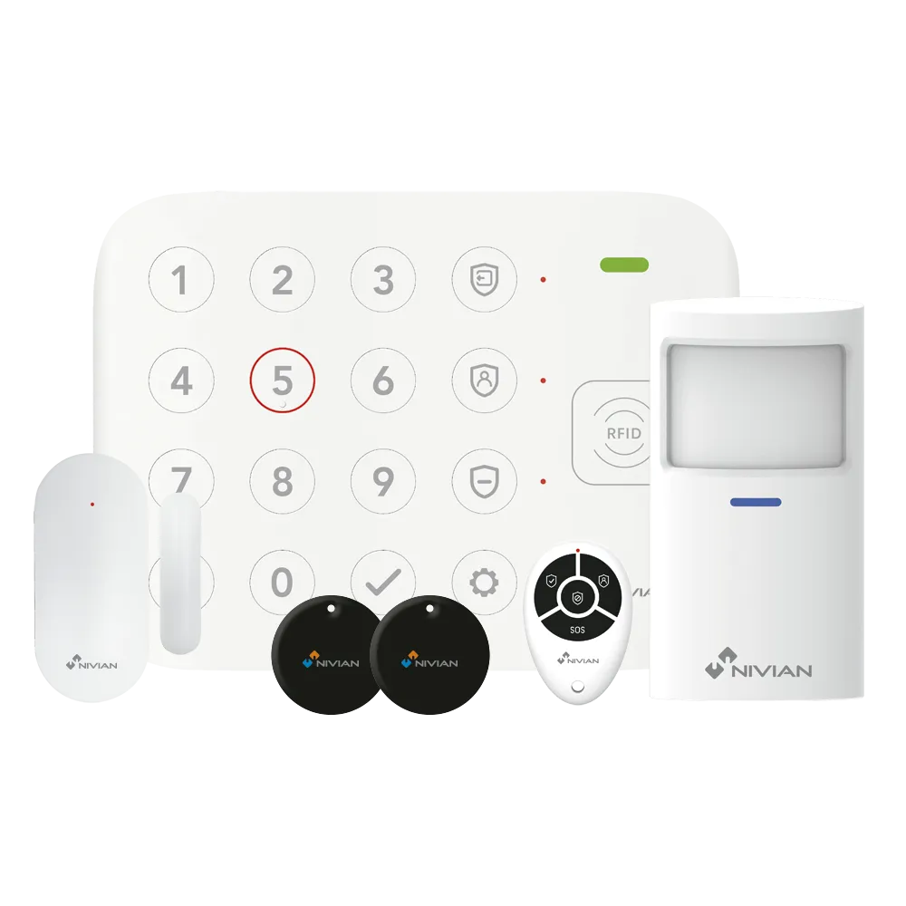 Kit Alarma WiFi Nivian NVS-KEYPADALARM-W con Teclado