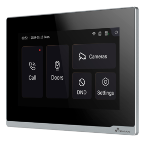 Safire Smart, Nivian - NVS-VIDEOINTERCOM-2W-MONITOR - Kit videoportero 7" 2 Hilos WiFi