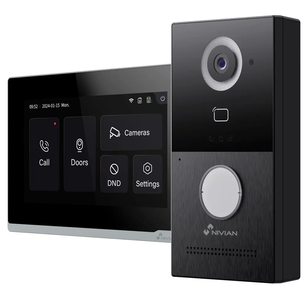 Kit Videoportero 2 Hilos Nivian NVS-VIDEOINTERCOM-2W Full HD
